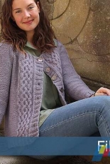 Alva Cardigan by Signe Strømgaard - English, Danish, German - Free