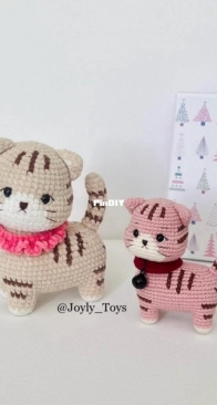 Joyly Toys - Yaowalux Srisanga - Tabby Cat - English