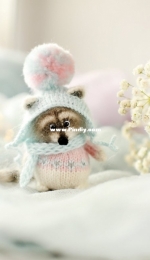jetkat - knit zoo - Raccoon