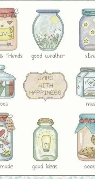 Jars with happiness
