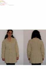 giacca con trecce