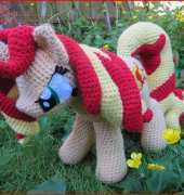 My Little Pony - Sunset Shimmer by The Nerdy Knitter