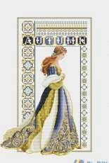 Lavender and Lace LL58 - Celtic Autumn in original colours XSD