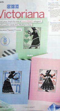 Imaginating 2694 Victorian Silhouettes by Joan Elliott from Cross Stitcher 223 XSD