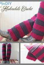 The Hookeraholic Crochet - Shannon Kilmartin - SOMO Legwarmers Crochet Pattern