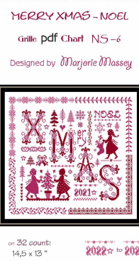Marjorie Massey NS-6 Merry Xmas Noel