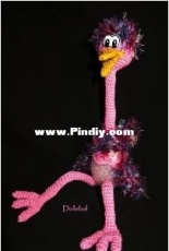 Dollebol - Dolly van der Laan - Ostrich - Dutch - Free