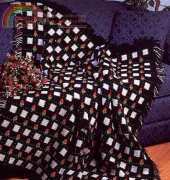 Rosebud Afghan by Diana Owens