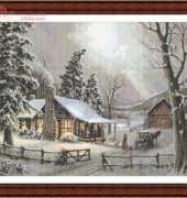 Classic Cross Stitch BG 263 Snowy