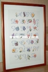Orbis Pictura - Floral Alphabet (Abécédaire des fleurs)