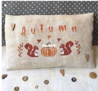 Needle Treasure Nook - rustic autumn charm PCS