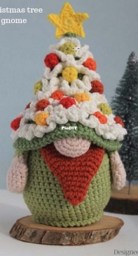 Pam Pino Design - Nazeli Mkrtchyan-Tadevosyan - Christmas Tree Gnome