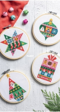 Happy Holidays by Emma Congdon from Merry Stitchmas PCS + XSD