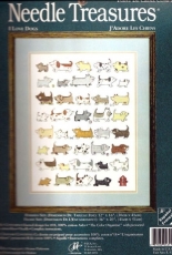 Needle Treasures (JCA)  04641 I Love Dogs