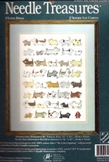 Needle Treasures (JCA)  04641 I Love Dogs