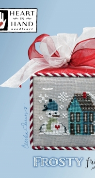 Heart in Hand - Frosty Frill by Cecilia Turner