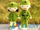 Unknown designer - Uniformed Doll - Chinese