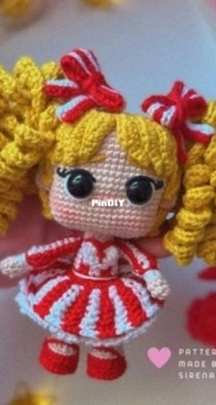 Sirenay crochet - candy candy