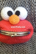 Troetels and Zo - Child Wallet Elmo -  Dutch- Free