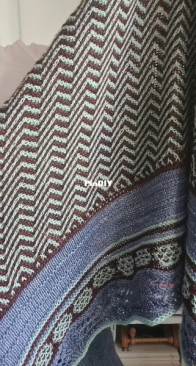 Cherry on Top Shawl by Audrey Borrego - English, French - Free