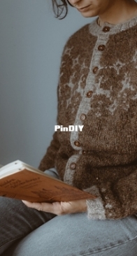 Solastalgia Cardigan by Heather Nolan - Oileánach Knits
