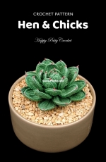 Happy Patty Crochet - Hen and Chicks