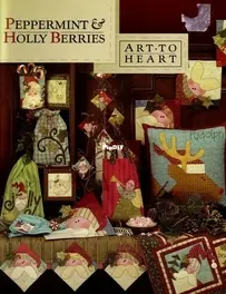 Art To Heart - Peppermint and Holly Berries by Nancy Halvorsen