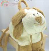 Knitting by Post - Dog Rucksack