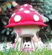 Mala Designs - Mandy Herrmann - Mushroom House - German
