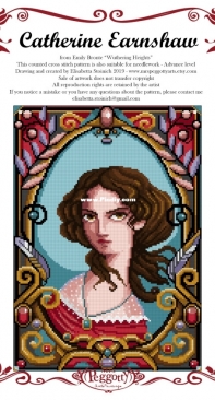 Mrs Peggotty Arts - Catherine Earnshaw from Emily Bronte "Wuthering Heights" by Elisabetta Stoinich