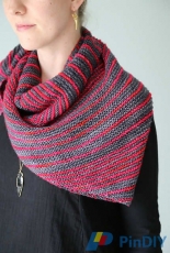 Itineris Shawl by Hilary Smith Callis/Deep South Fibers