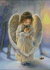 HAED HAESAK 11288 Angel Cat by Sandra Kuck XSD