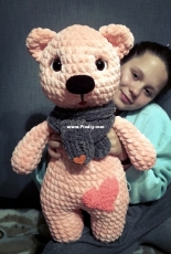 igryshkiotkatushki - Ekaterina Shustrova - Giant Plush Bear - Russian - Free