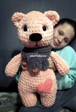 igryshkiotkatushki - Ekaterina Shustrova - Giant Plush Bear - Russian - Free