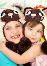 Ira Rott Designs - Ira Rott - Yin and Yang Siamese Kitty Hats - English