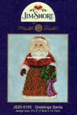 Mill Hill Jim Shore JS20-5105 Greeting Santa