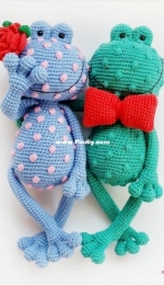 Medvedeva Toys - Oxana - Frog -  Russian
