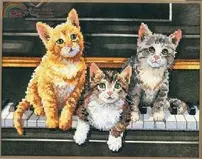 Dimensions 3225 - Meowsical Trio