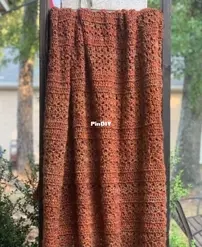Measured and Stitched - Becky Pickett - Hayrides In Autumn Throw Blanket