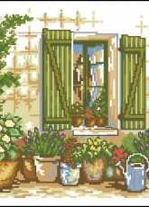 Vervaco 60.420 Flowers Under Window xsd