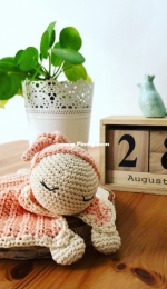 Baby comforter for girl