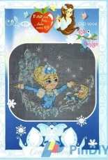 Chibi Stitches Design CSD 9004 Coeur Enneigé
