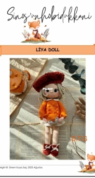 Sinosunhobidükkanı - Sinem Kaya Saç - Liya Doll - Turkish