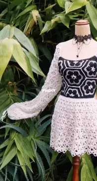 Yommy Crochetlogy - Marjorie Dress