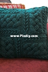 Noelle Stiles - Cloverhill Cable Pillow