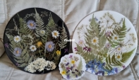 Herbarium and epoxy resin