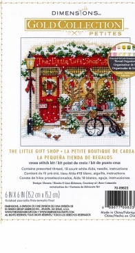 Dimensions Gold Collection Petites  70-09623 The Little Gift Shop XSD