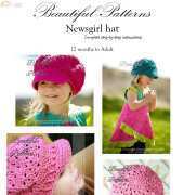 Newsgirls hat By Beautiful Patterns