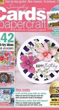 Simply Cards and Papercraft - Issue 255 - 2024