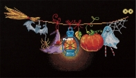 Coelho Cross Stitch KQ653 - Halloween Magic Lights